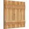 Ekena Millwork Joined Board-n-Batten Shutters, Rough Sawn Western Red Cedar, 26 7/8W x 24H, PR RBJ06S26X024RWR - alternate 5